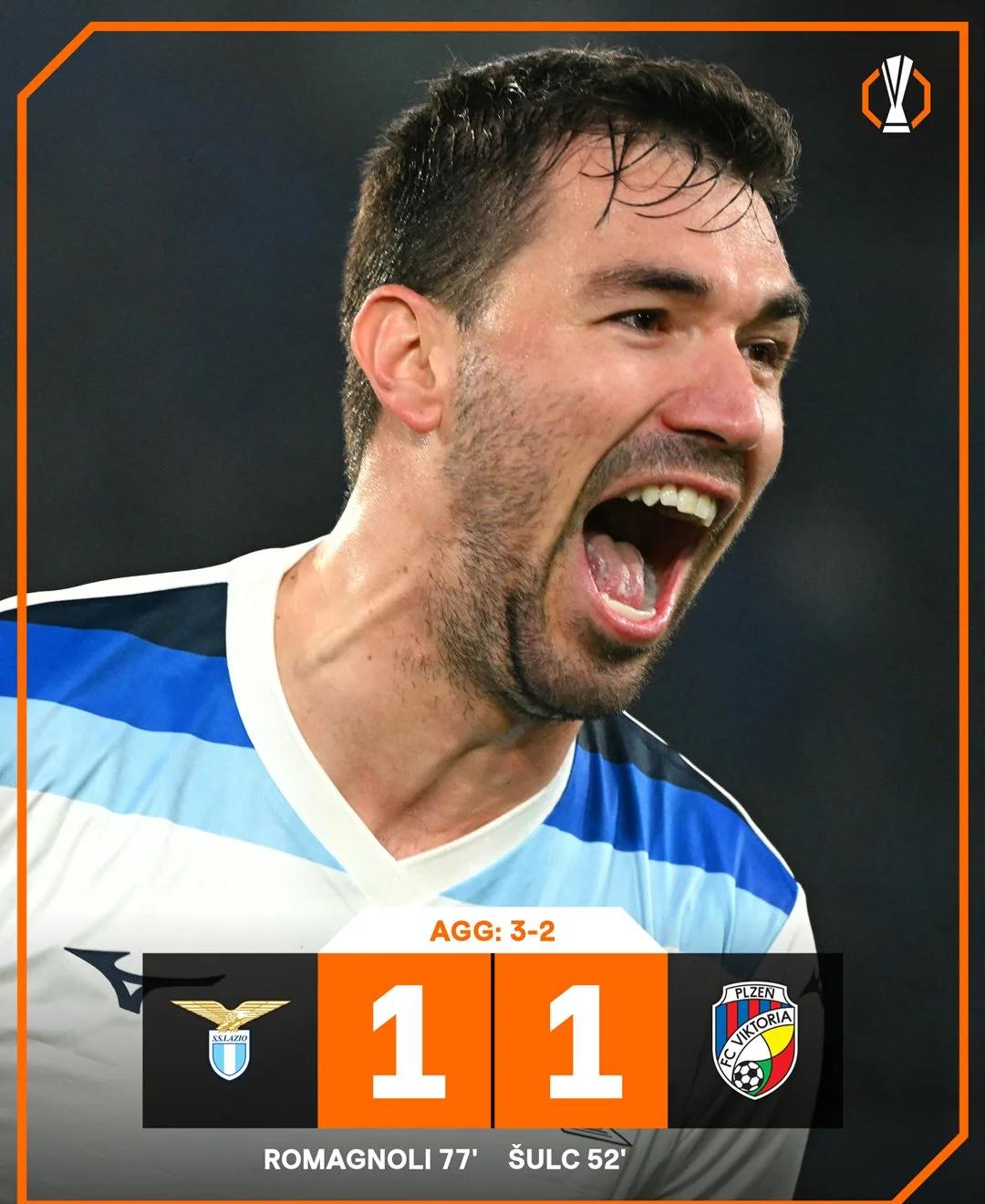 拉齐奥客场胜利，稳坐欧冠区